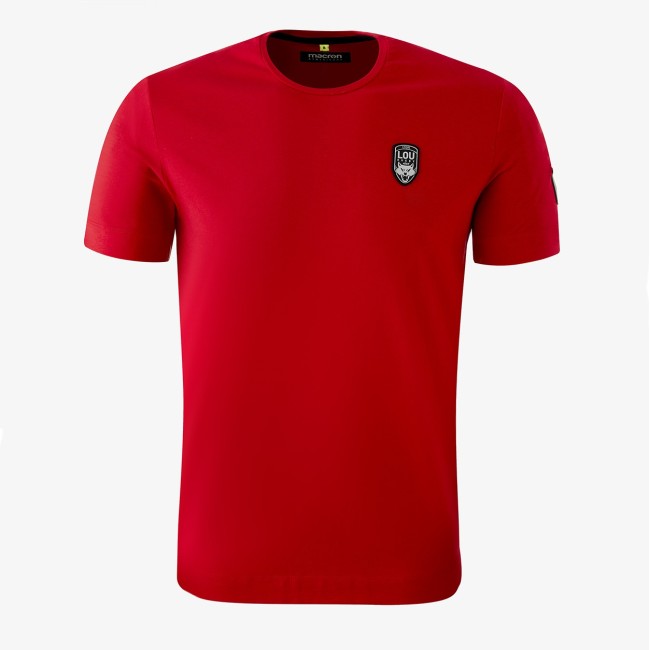 T-SHIRT ATHLEISURE ROUGE LOU