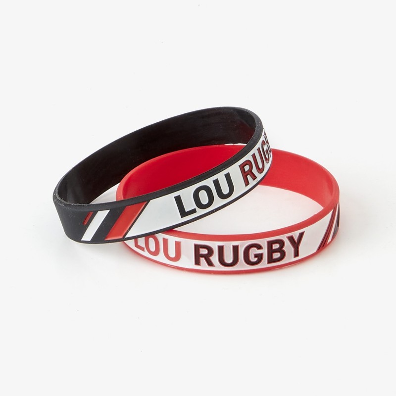 BRACELET ADU SILICONE ROUGE TRY LOU