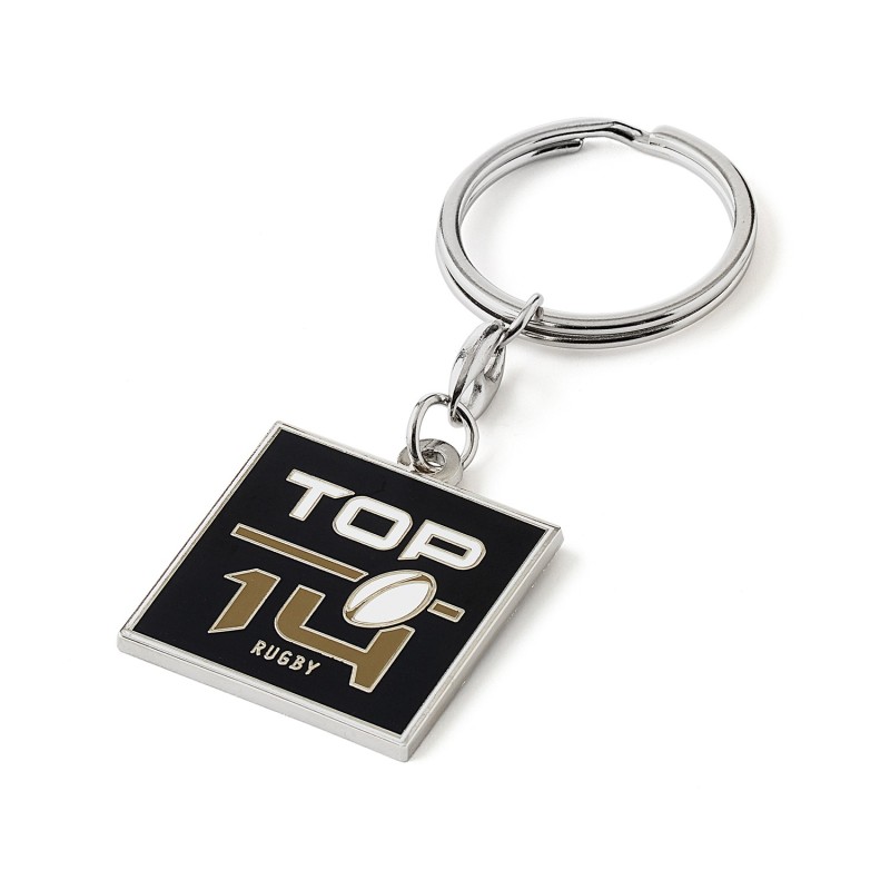 PORTE CLE METAL BLASON TOP 14