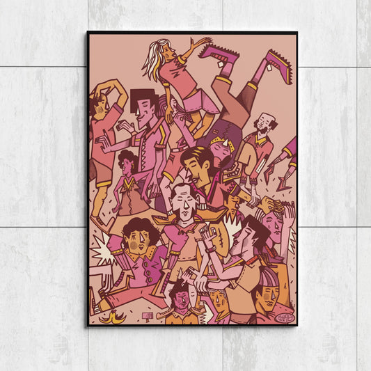 AFFICHE OCTOBRE ROSE SHAB x LOU ATTITUDE