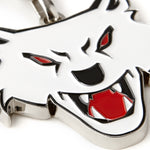 PORTE CLE TETE DE LOU METAL