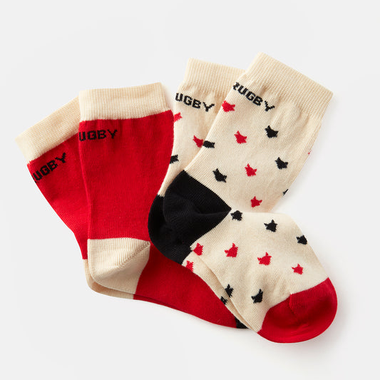 LOT 2 PAIRES CHAUSSETTES BB LOUPIOT LOU