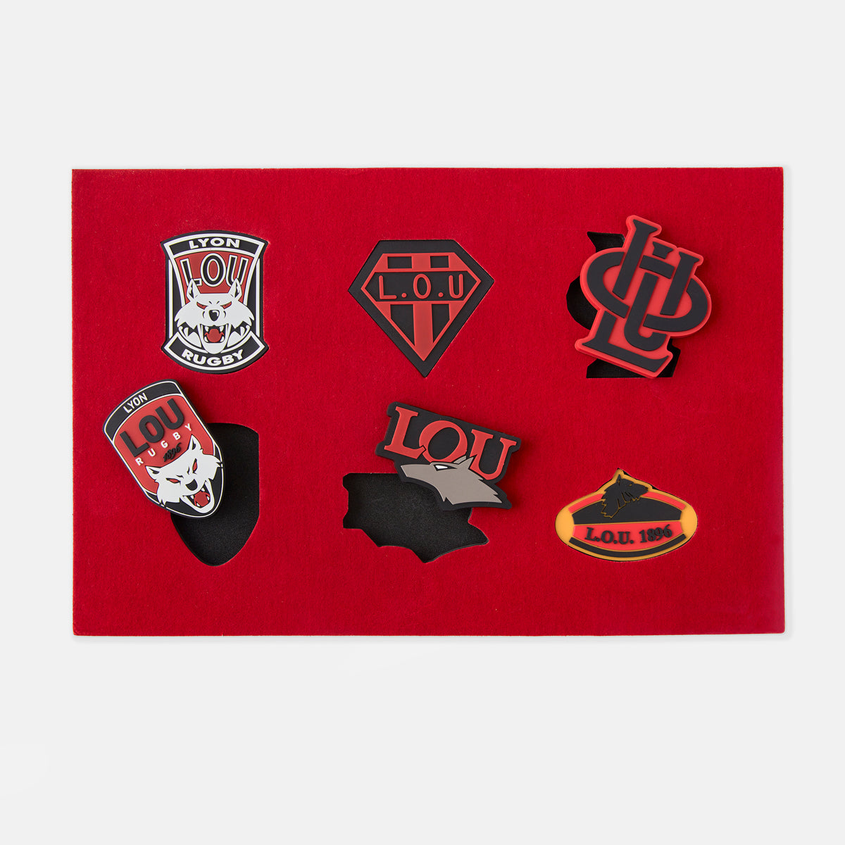 COFFRET DE MAGNETS MULTILOGOS LOU