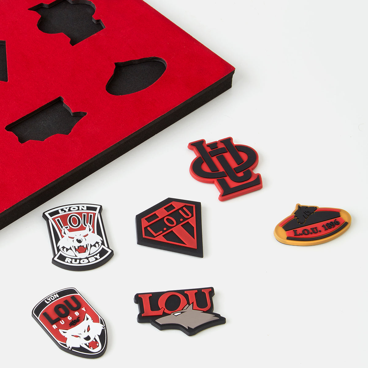 COFFRET DE MAGNETS MULTILOGOS LOU