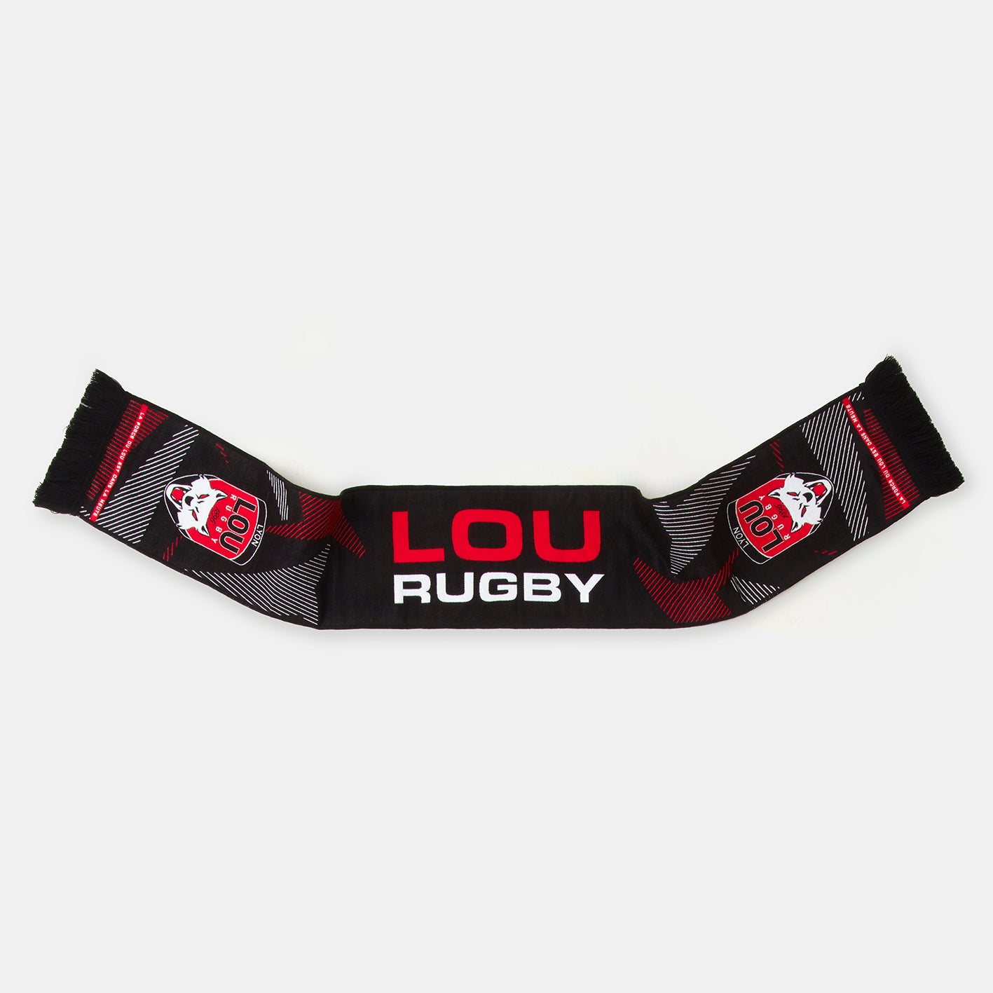 LOU BLACK DROP SCARF