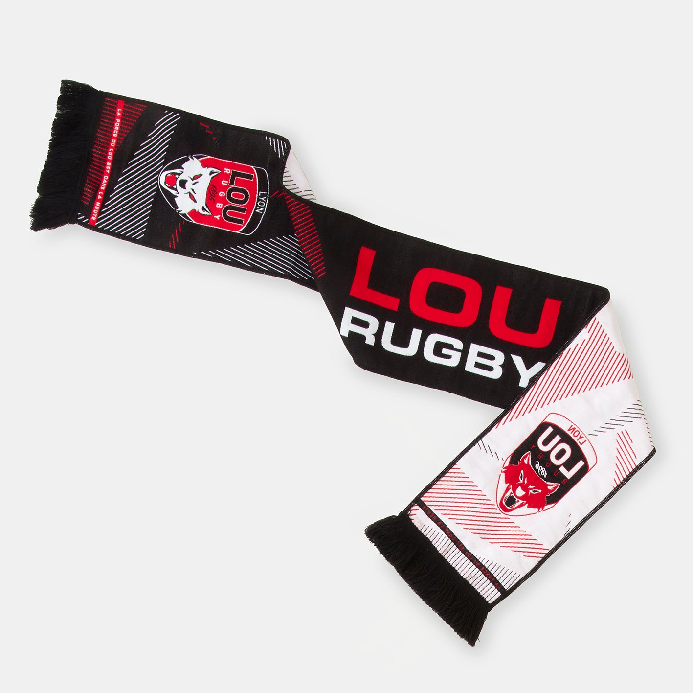LOU BLACK DROP SCARF