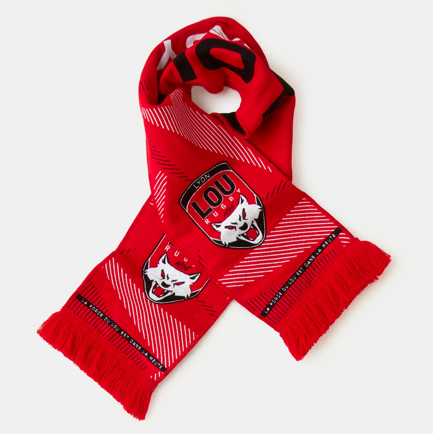 ECHARPE DROP ROUGE LOU