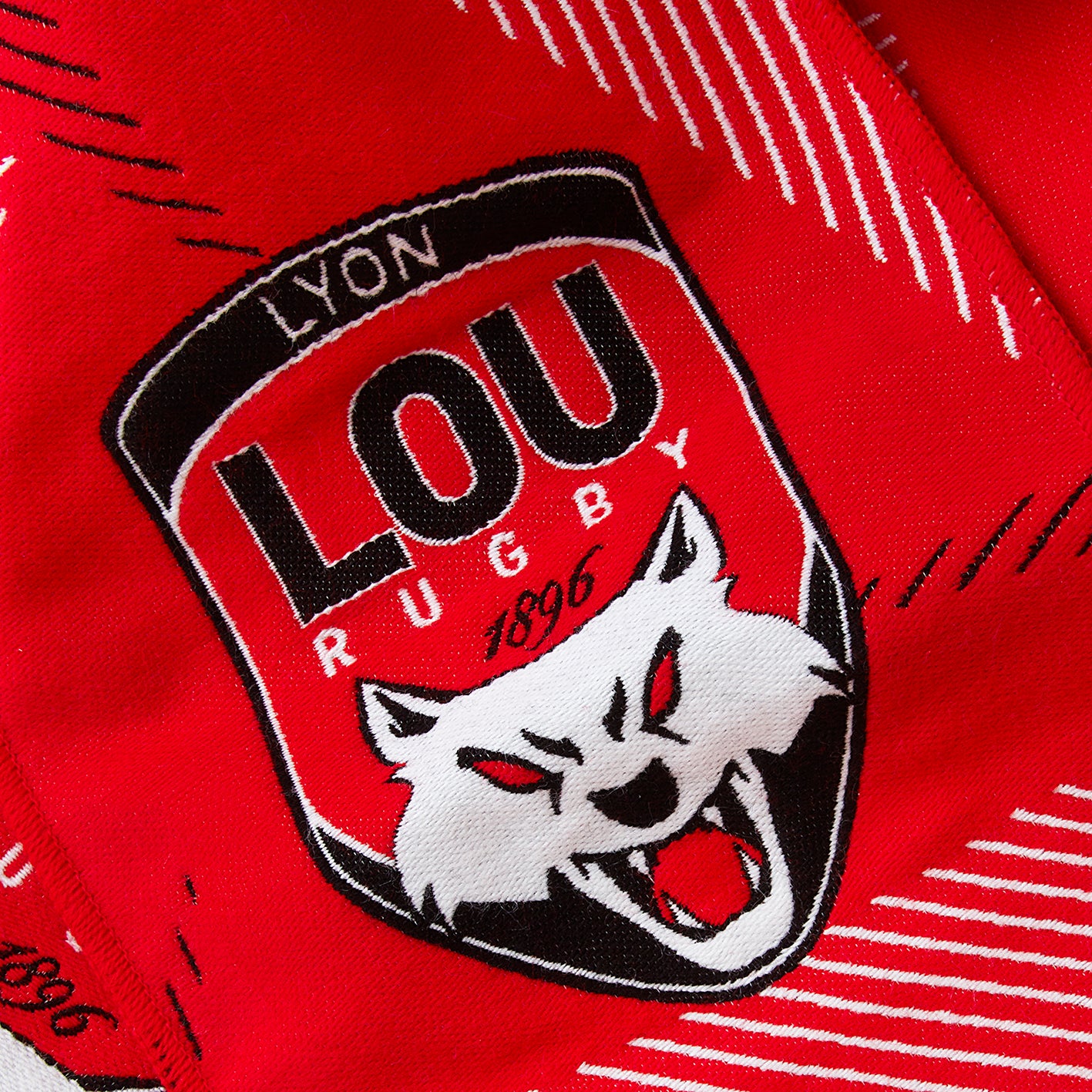 ECHARPE DROP ROUGE LOU