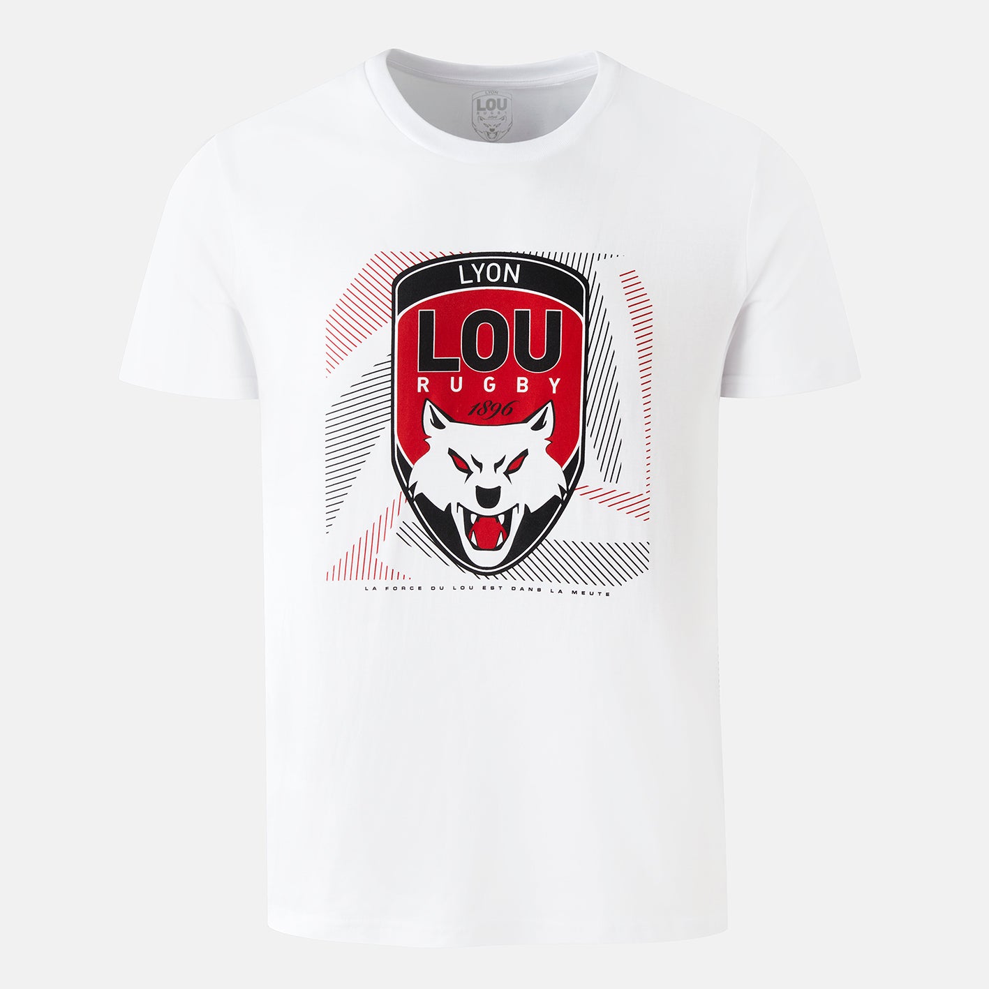 T-SHIRT DROP BLANC LOU
