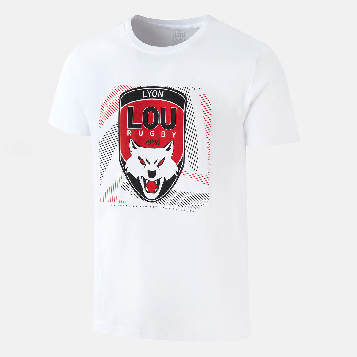 T-SHIRT DROP BLANC LOU