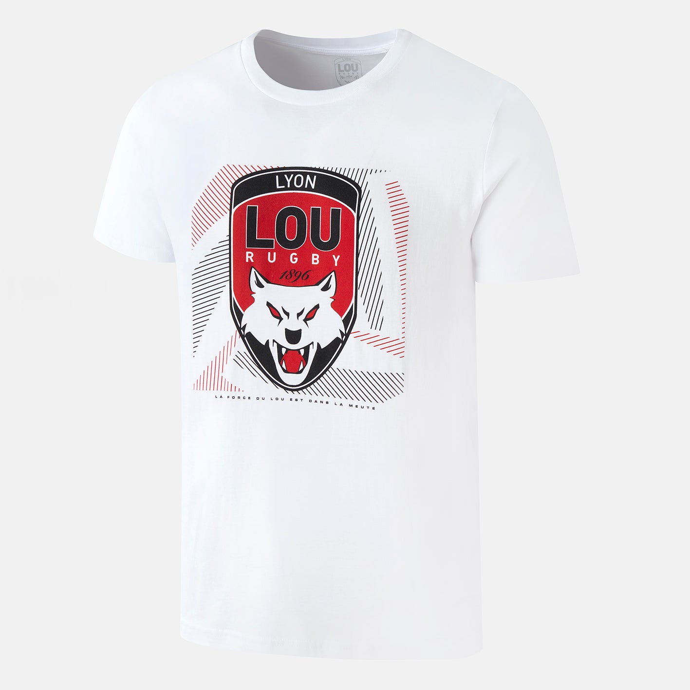 T-SHIRT DROP BLANC LOU