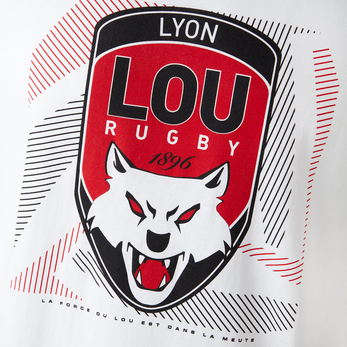 T-SHIRT DROP BLANC LOU