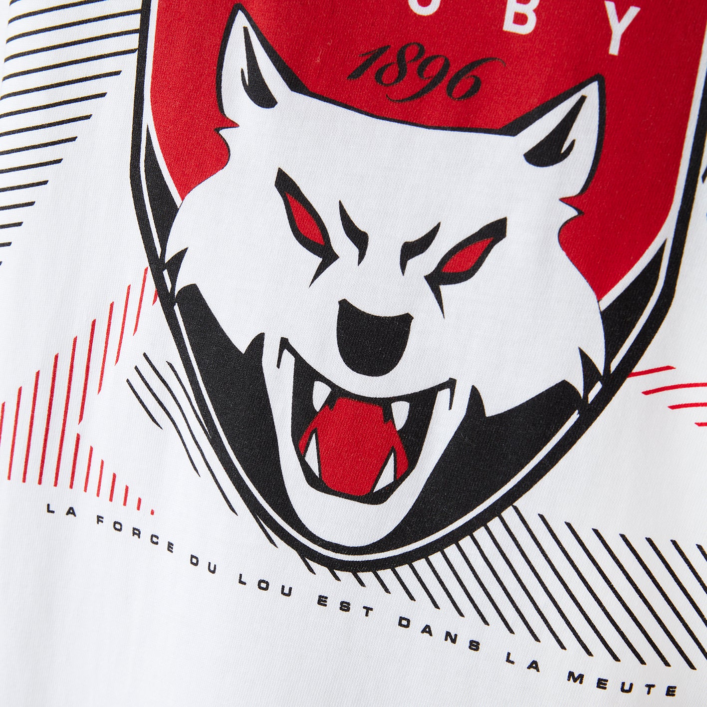 T-SHIRT DROP BLANC LOU