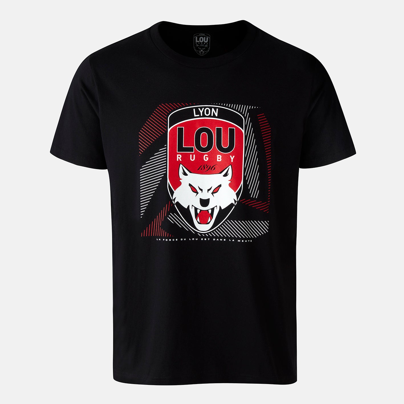 T-SHIRT DROP NOIR LOU