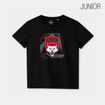 T-SHIRT DROP NOIR LOU - JUNIOR