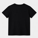 T-SHIRT DROP NOIR LOU - JUNIOR