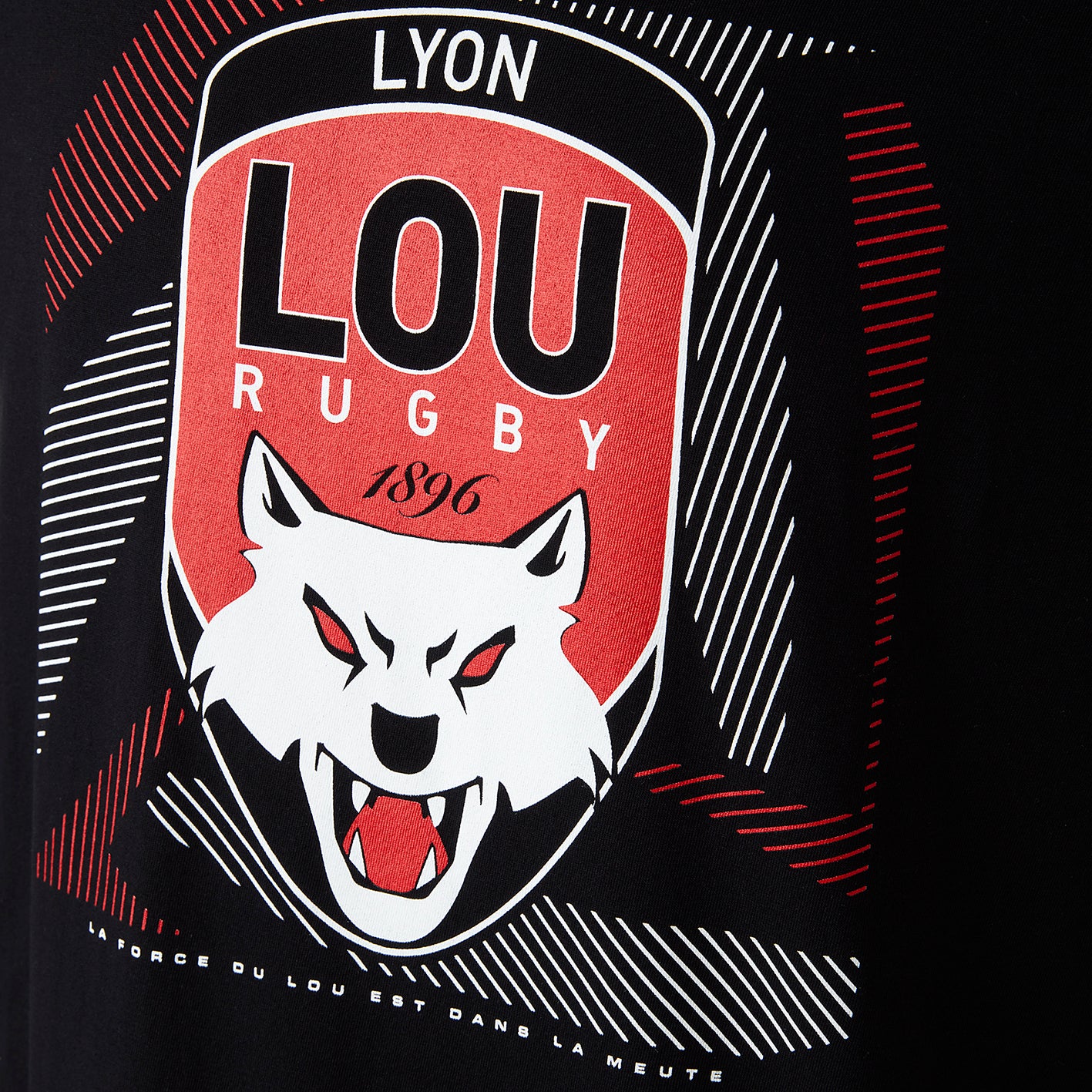 T-SHIRT DROP NOIR LOU