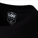 T-SHIRT DROP NOIR LOU - JUNIOR