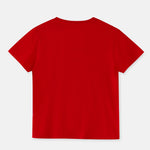 T-SHIRT DROP ROUGE LOU - JUNIOR