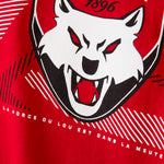T-SHIRT DROP ROUGE LOU - JUNIOR
