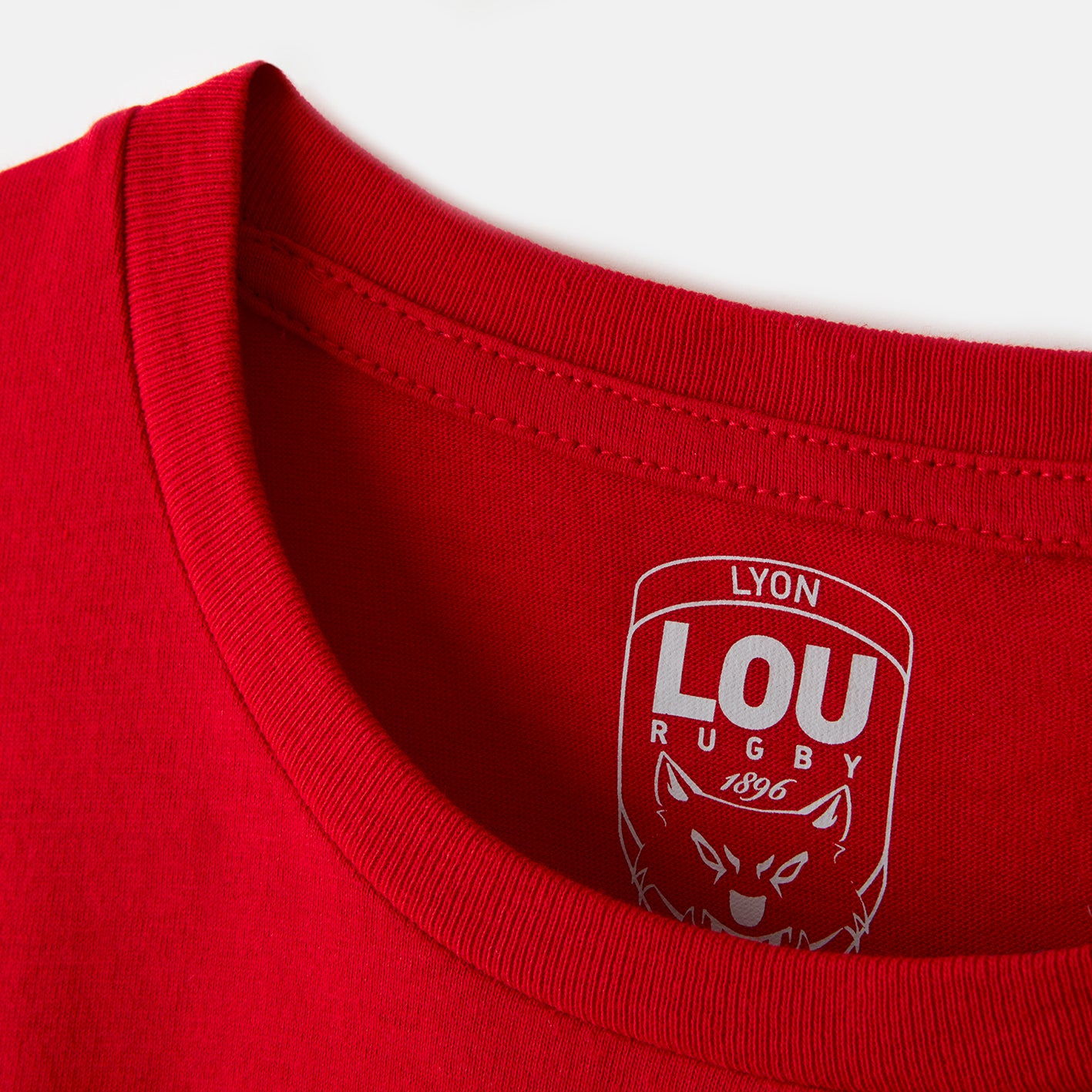 T-SHIRT DROP ROUGE LOU - JUNIOR