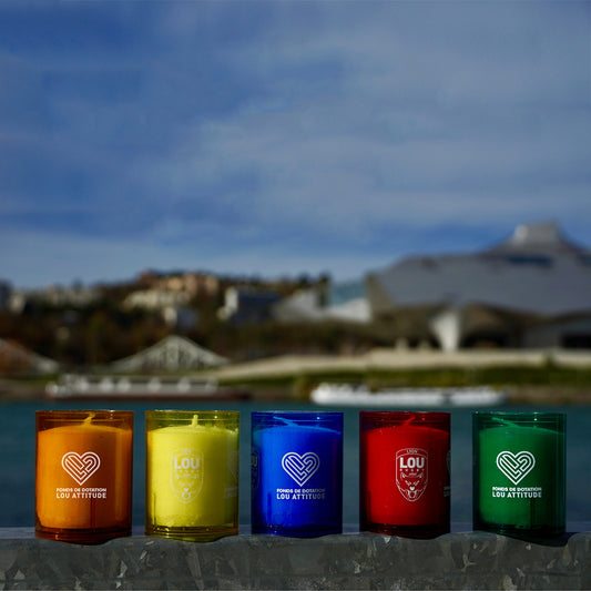 Pack 5 luminions LOU ATTITUDE ( rouge, orange, jaune, bleu et vert )