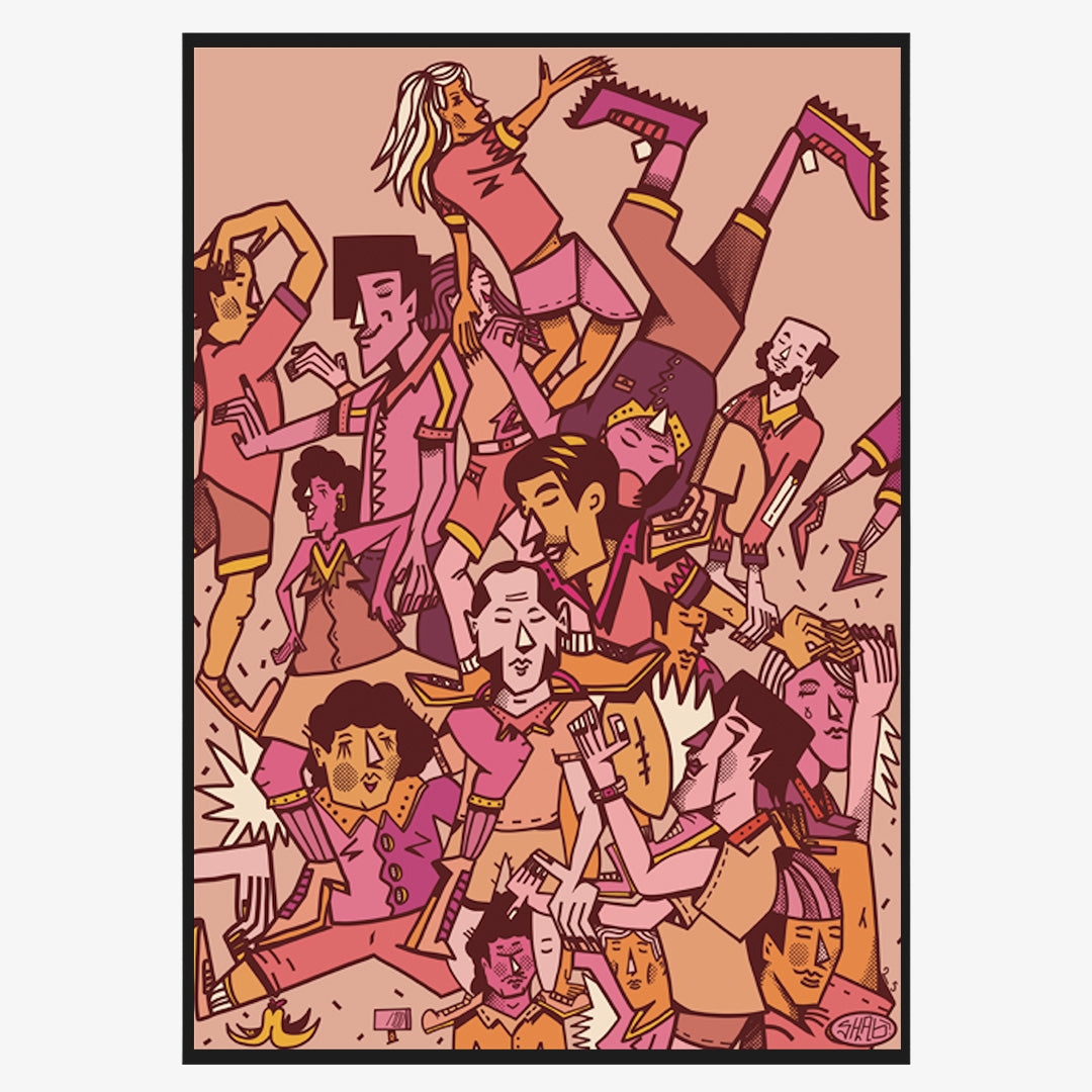 AFFICHE OCTOBRE ROSE SHAB x LOU ATTITUDE