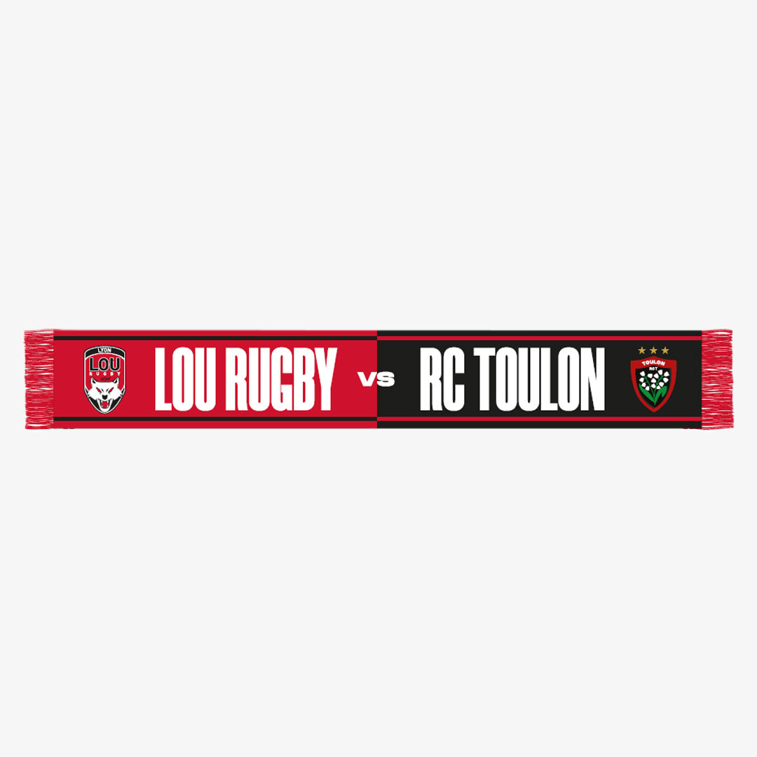 Écharpe Officielle RCT Toulon – Collection Rugby Club Toulonnais, Taille 140 Cm