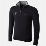 gilet-noir-lou-rugby-collection-eden-park-3/4-zip4