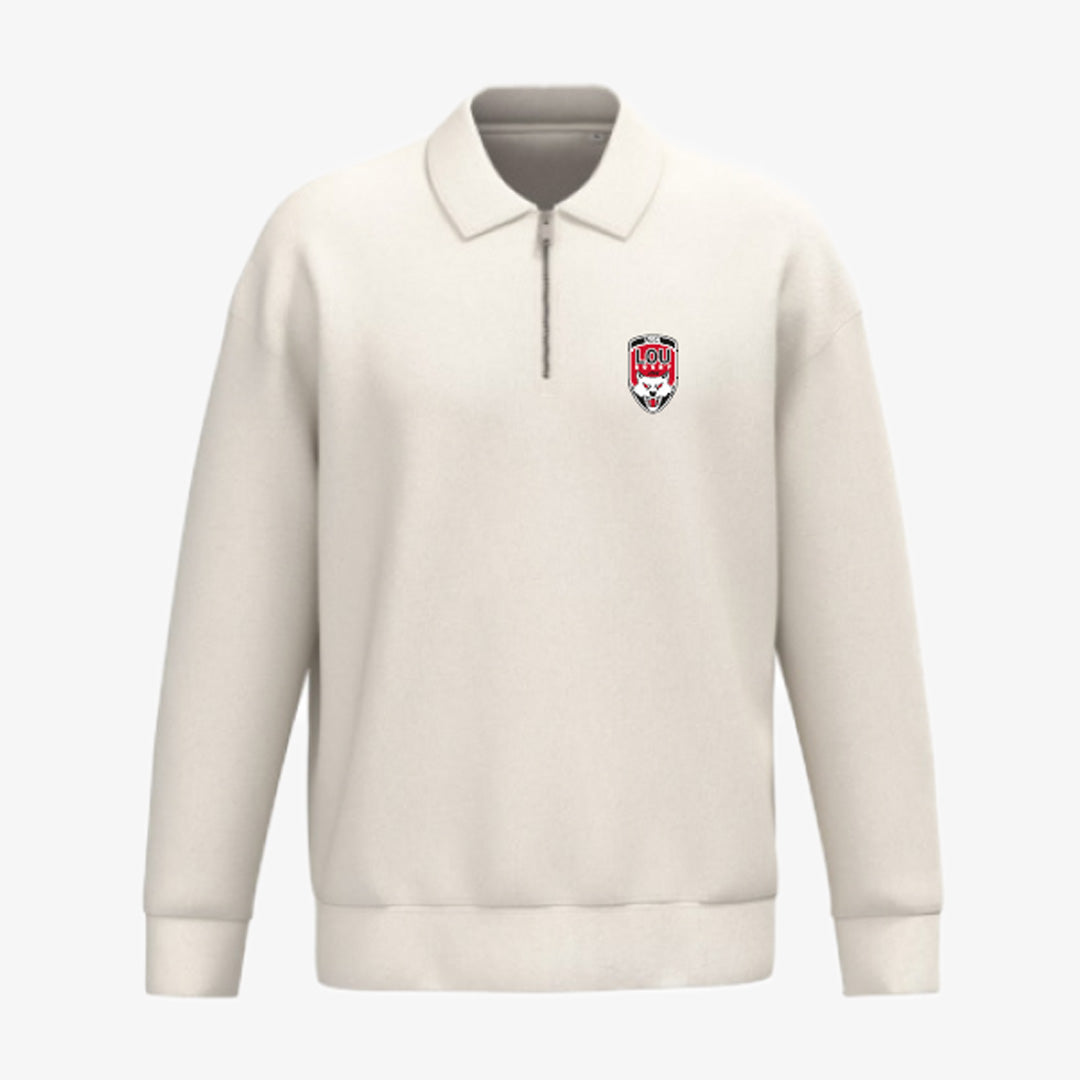 GILET 1/4 ZIP BLASON LOU