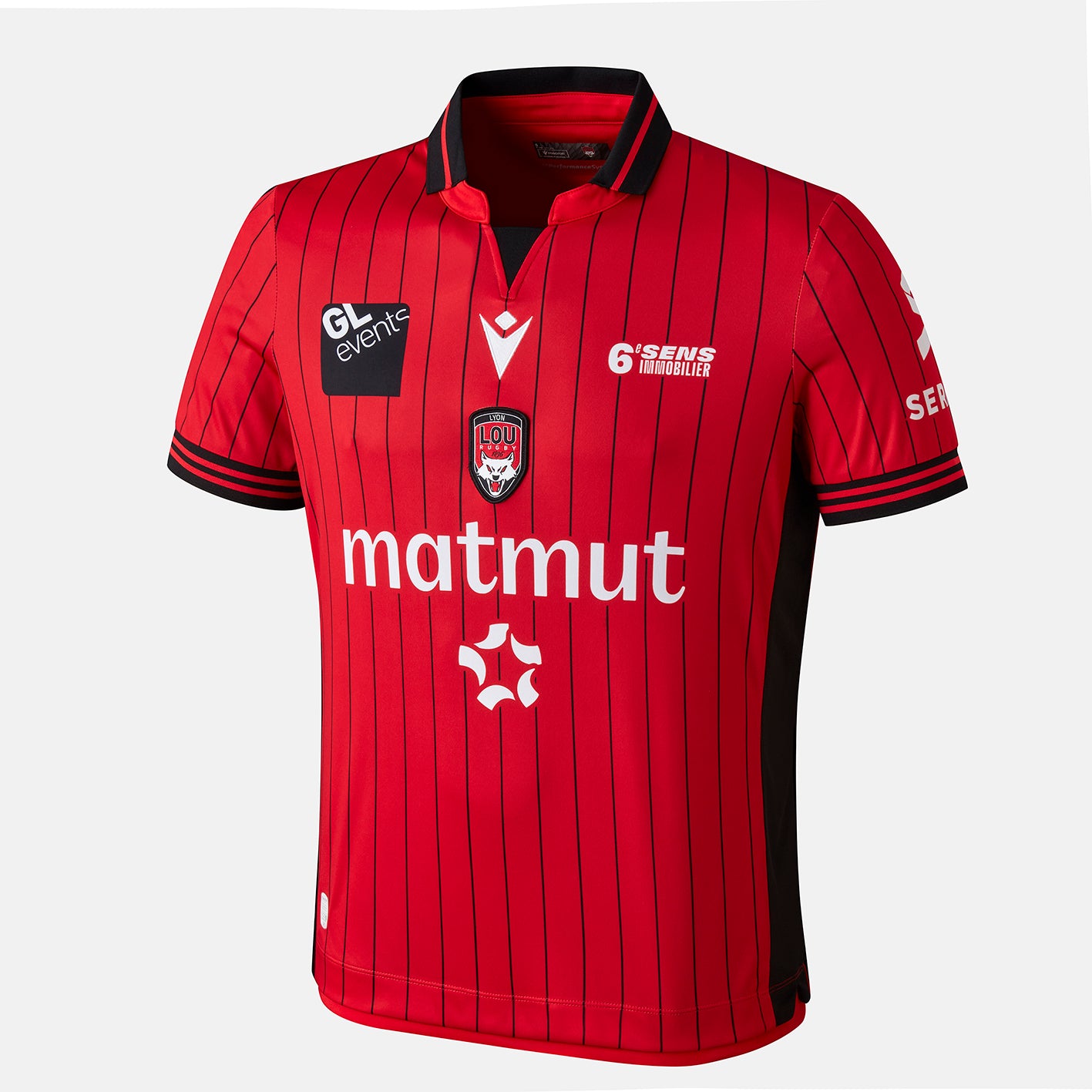 Official Macron Away Jersey 25/26 - LOU RUGBY STORE – BOUTIQUE LOU