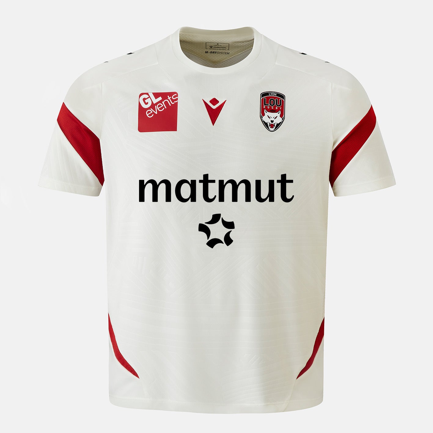 T-Shirt Training Rucky LOU Rugby Estyval Off White Macron