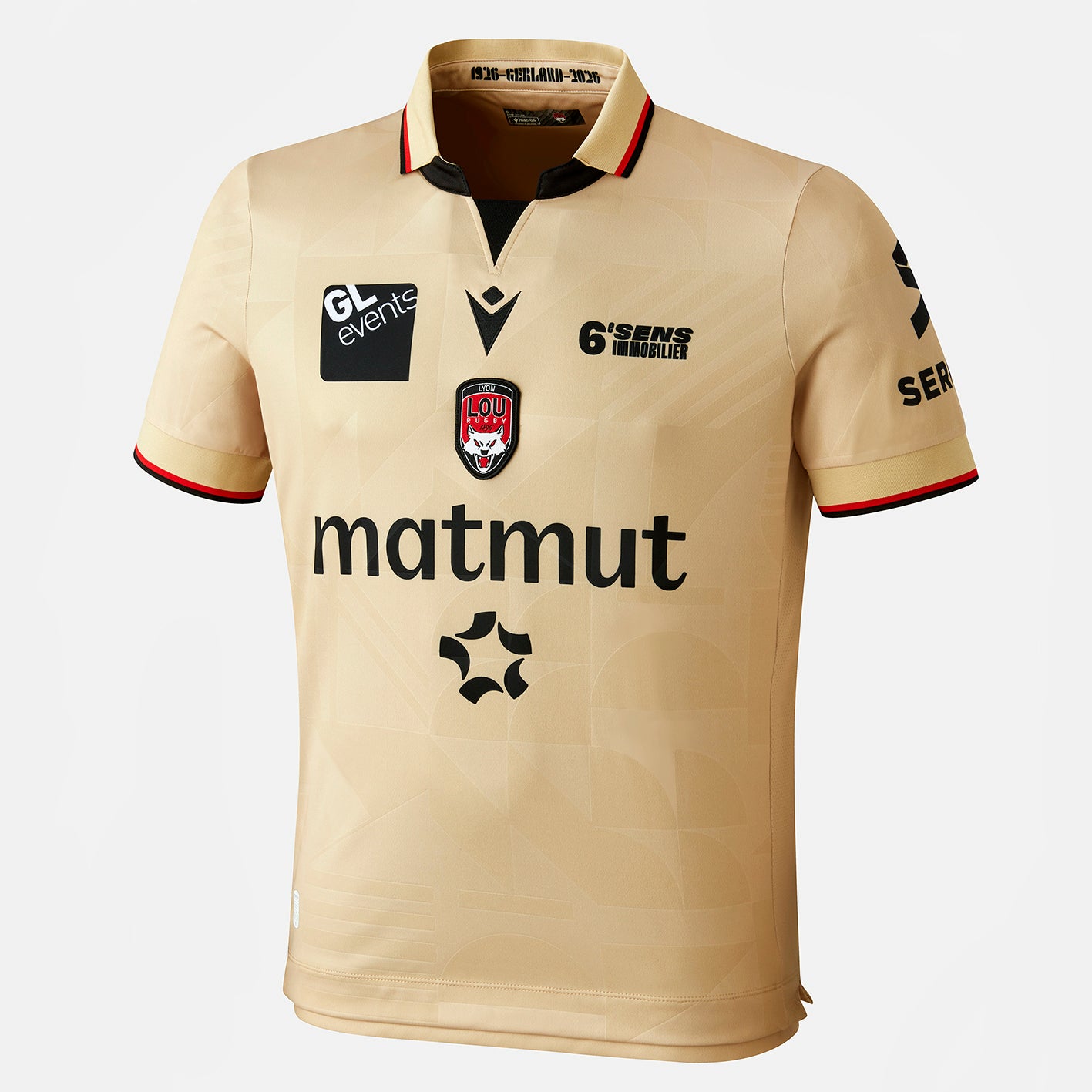 Maillot Third 25/26 Officiel Macron BOUTIQUE LOU RUGBY