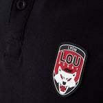 Manche courte avec finition bord-côte élastique polo homme