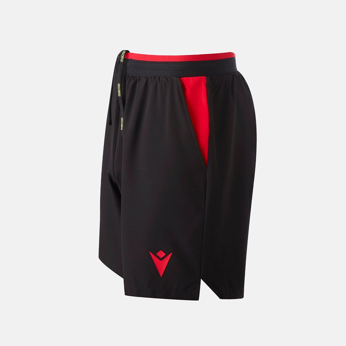 LOU Rugby Short Training Rucky Junior Estyval Noir Macron